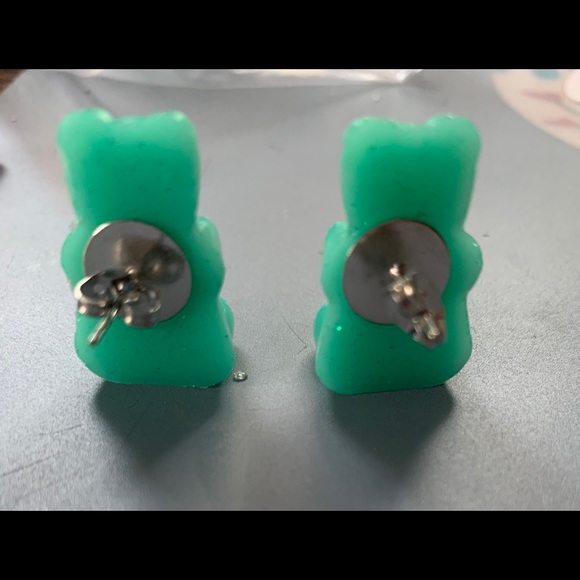 Hand crafted Gummy bear resin earrings. - Picture 9 of 9